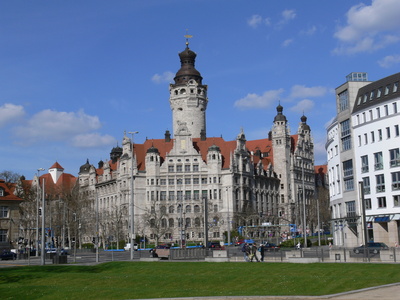 Neue Neues Rathaus Leipzig Wahrzeichen